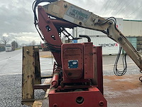 Boughton plateau leger chassis met kraan - lift kennis type 11000 r 78-2 - various units and containers - afbeelding 19 van  20