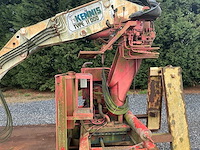 Boughton plateau leger chassis met kraan - lift kennis type 11000 r 78-2 - various units and containers - afbeelding 16 van  20