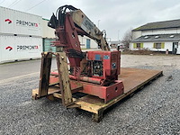 Boughton plateau leger chassis met kraan - lift kennis type 11000 r 78-2 - various units and containers - afbeelding 1 van  20