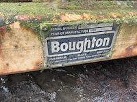 Boughton plateau leger chassis met kraan - lift kennis type 11000 r 78-2 - various units and containers - afbeelding 10 van  20