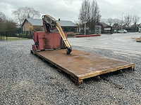 Boughton plateau leger chassis met kraan - lift kennis type 11000 r 78-2 - various units and containers - afbeelding 11 van  20