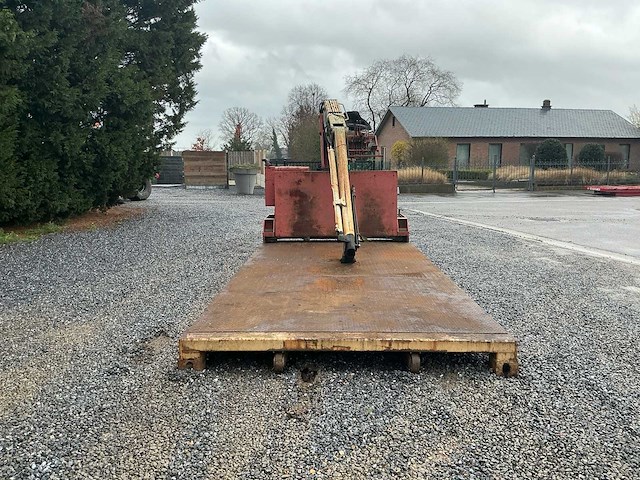 Boughton plateau leger chassis met kraan - lift kennis type 11000 r 78-2 - various units and containers - afbeelding 20 van  20