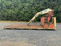 Boughton plateau leger chassis met kraan - lift kennis type 11000 r 78-2 - various units and containers - afbeelding 12 van  20
