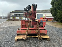 Boughton plateau leger chassis met kraan - lift kennis type 11000 r 78-2 - various units and containers - afbeelding 18 van  20