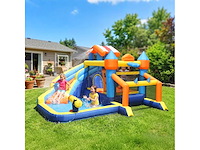 Bouncy water castle - 8 in 1 met 550 w blower - afbeelding 3 van  7