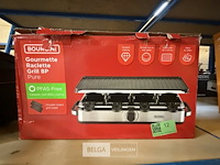 Bourgini gourmette raclette 8p