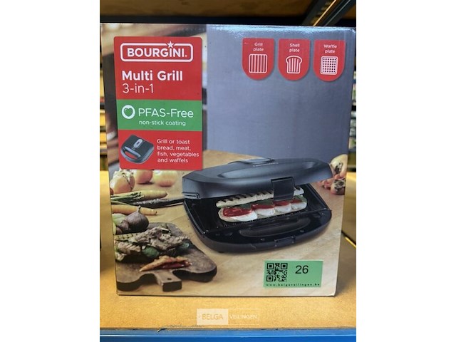 Bourgini multigrill 3 in 1 - afbeelding 2 van  2