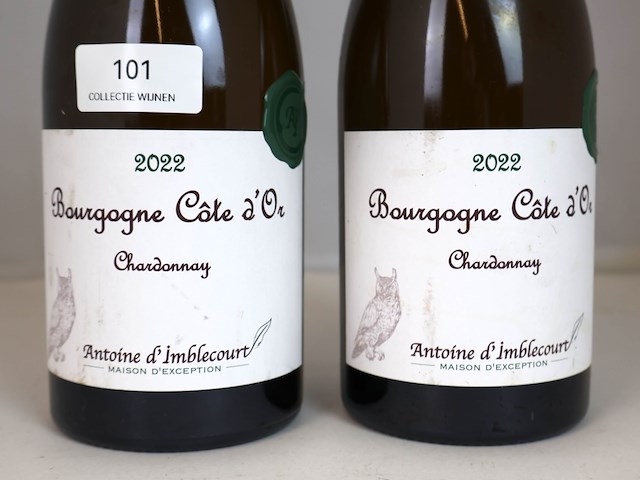 Bourgogne côte d’or chardonnay 2022 (2x) - afbeelding 2 van  3