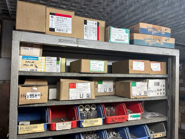 Bouten en moeren rvs galva + rek - afbeelding 2 van  5