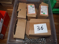 Bouten m8x16 roestvrijstaal ca. 6 doosjes x200 st. - afbeelding 3 van  3