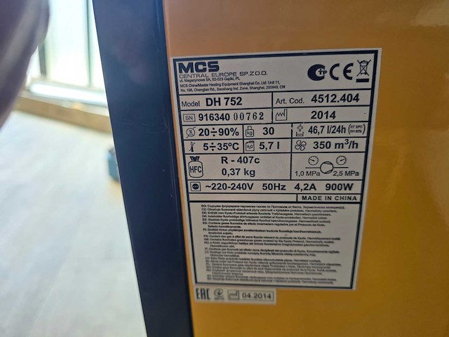 Bouw droger master - afbeelding 3 van  3