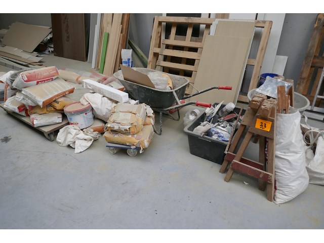 Bouw en stukadoor materiaal - afbeelding 1 van  10