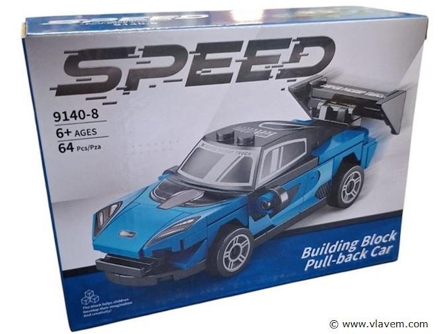 Bouw stenen met frictiemotor - afbeelding 1 van  1