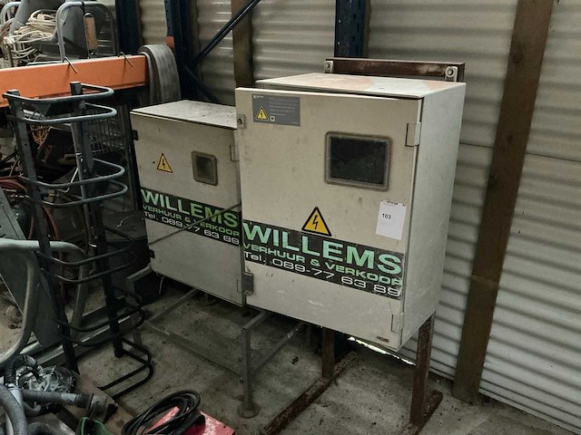 Bouwaansluitkast (2x) - afbeelding 1 van  8