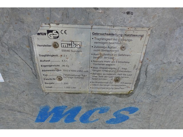 Bouwcontainer - afbeelding 5 van  5