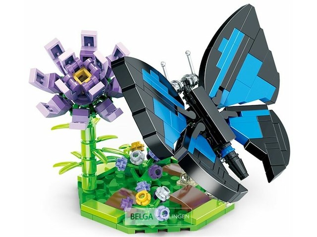 Bouwdoos bloem - afbeelding 1 van  1