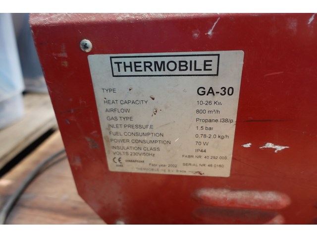 Bouwdroger thermobile - afbeelding 4 van  4