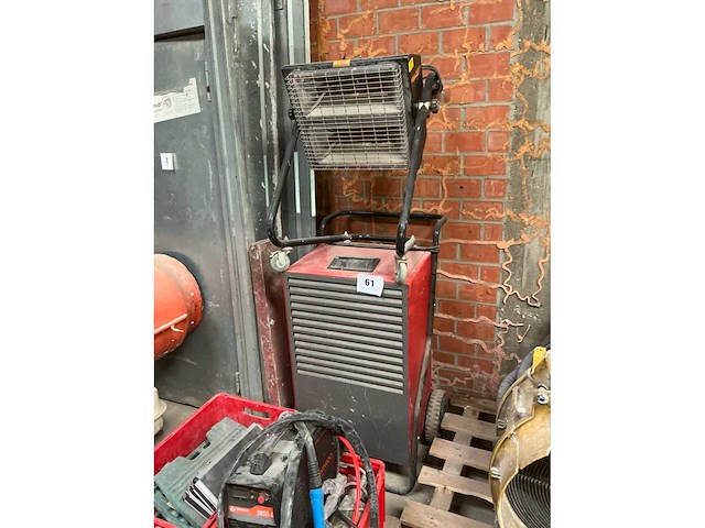 Bouwdroger + warmtelamp - afbeelding 1 van  5