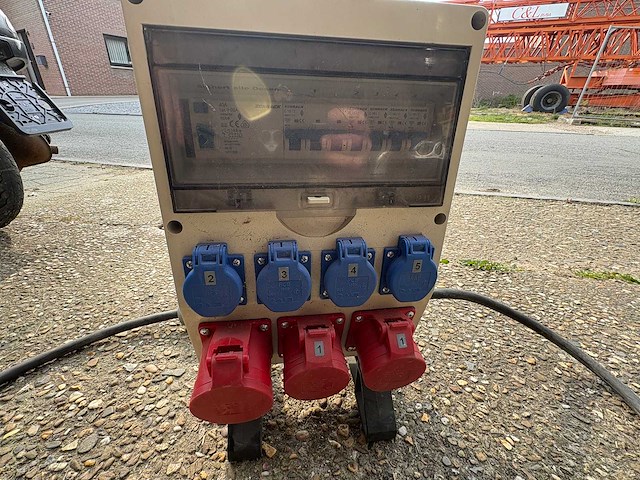 Bouwerf stroomkast - various buidingmaterial - afbeelding 1 van  6