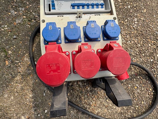 Bouwerf stroomkast - various buidingmaterial - afbeelding 3 van  6