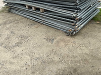 Bouwhek (20x) met betonblok (30x)