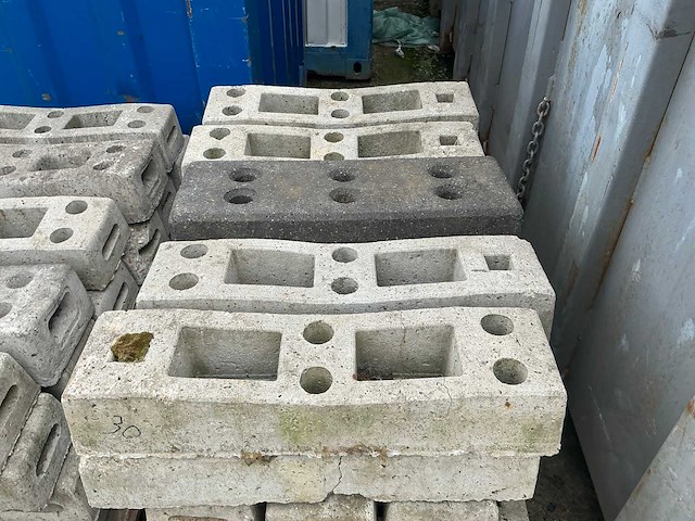 Bouwhek (20x) met betonblok (30x) - afbeelding 6 van  6