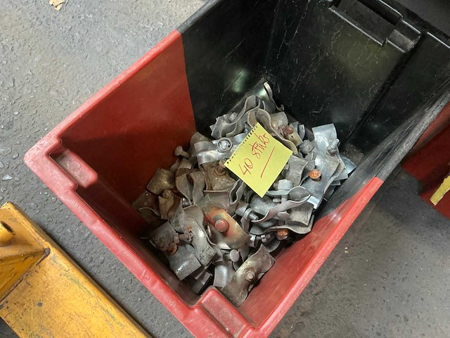 Bouwhek klemmen (40x) - afbeelding 1 van  2