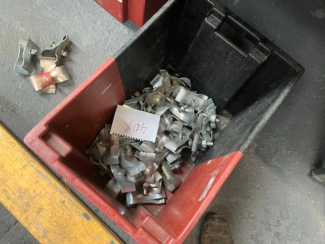 Bouwhek klemmen (40x) - afbeelding 1 van  2