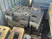 Bouwhek met kunststof blok (20x) - afbeelding 5 van  7