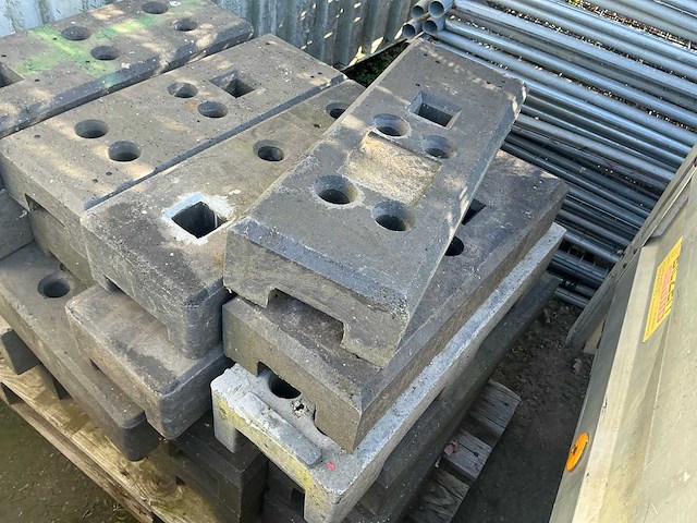 Bouwhek met kunststof blok (20x) - afbeelding 7 van  7