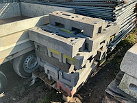 Bouwhek met kunststof blok (20x) - afbeelding 4 van  5