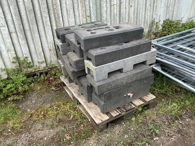 Bouwhek met kunststof blok (20x) - afbeelding 5 van  7