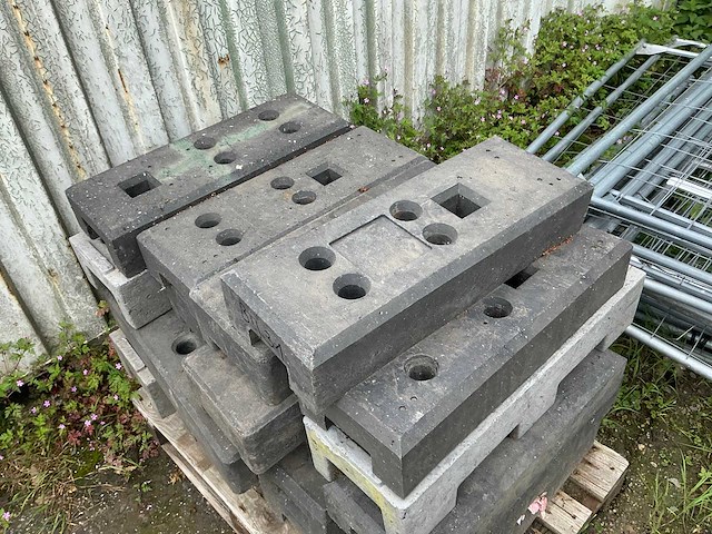 Bouwhek met kunststof blok (20x) - afbeelding 6 van  7