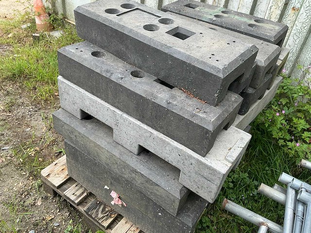 Bouwhek met kunststof blok (20x) - afbeelding 7 van  7