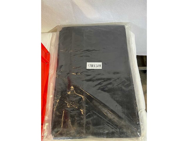 Bouwhekken - aed - fence canvas standard - black (7x) - afbeelding 1 van  2