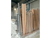 Bouwhout en 2x metalen bok - afbeelding 5 van  8