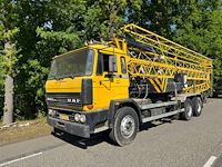 Bouwkraan daf 2500 diesel 1985/movilift 200-1 elektrisch 1999 - afbeelding 1 van  1
