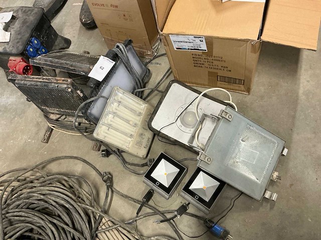 Bouwlamp (8x) - afbeelding 1 van  3