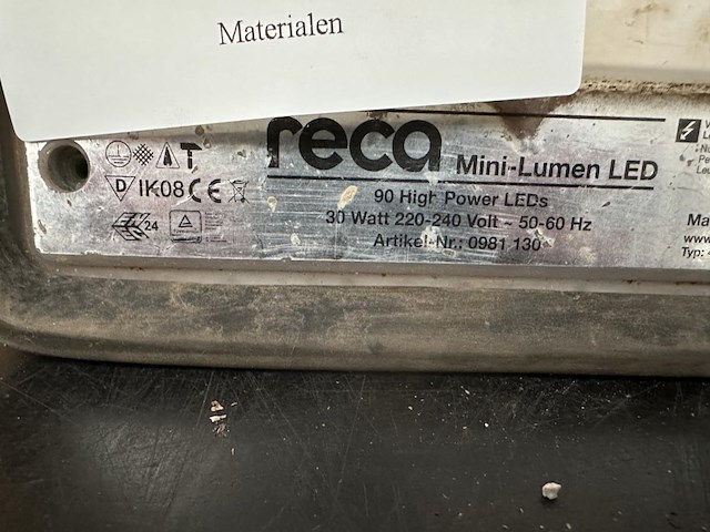 Bouwlamp reca - afbeelding 2 van  3