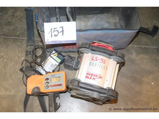 Bouwlaser nautilus ipx7 met teobehoren - afbeelding 1 van  3