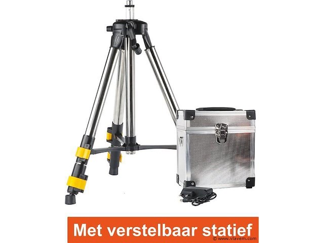 Bouwlaser op statief - afbeelding 4 van  7