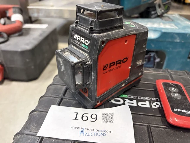 Bouwlaser pro lk-360.3dg - afbeelding 2 van  7