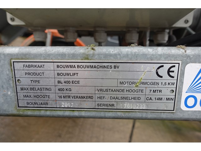 Bouwlift bouwma - afbeelding 7 van  7