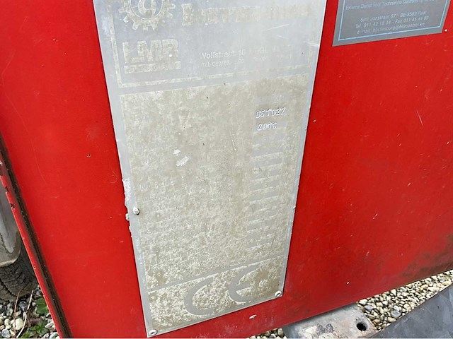 Bouwlift op aanhangwagen - afbeelding 5 van  15