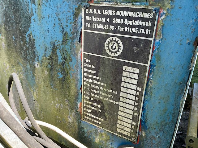 Bouwlift - afbeelding 5 van  7