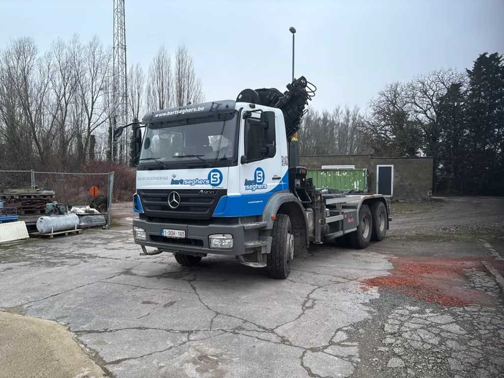 Bouwmaterialen en voertuigen