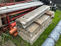Bouwmaterialen / set van 3 platen