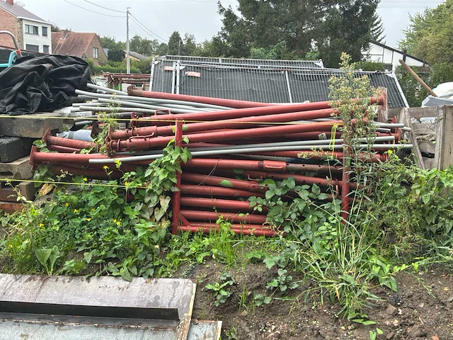Bouwmaterialen / stokken / rekwisieten set - afbeelding 1 van  4