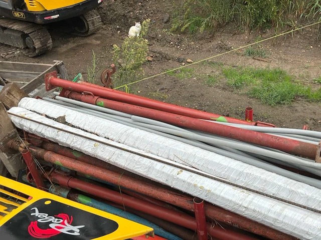 Bouwmaterialen / stokken / rekwisieten set - afbeelding 4 van  4