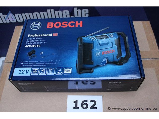 Bouwradio - bosch - gpb 12v-10 professional - afbeelding 1 van  2